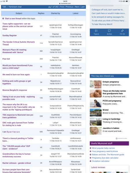 The Gender Critical Autistic Women’s Thread