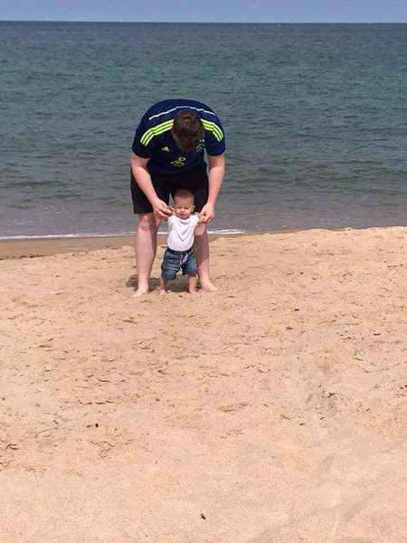 To clap my hands and skip about in a elephantine manner?