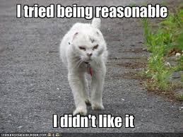 If you were allowed to be unreasonable