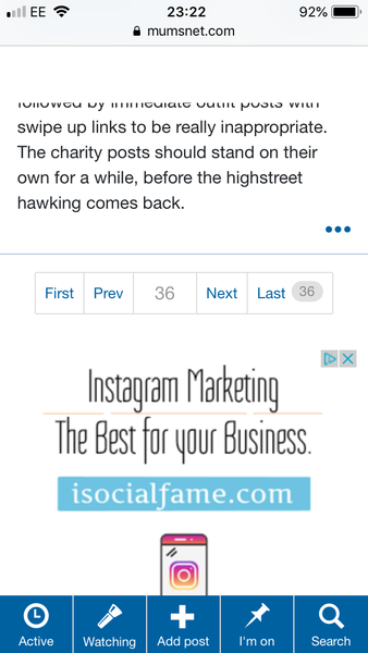 To think Mumsnet doesn't hate Instagram influencers?