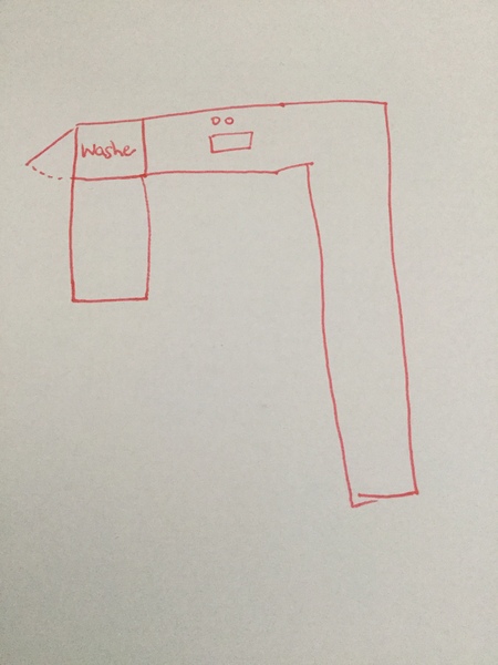 Washing Machine - locate in peninsular?