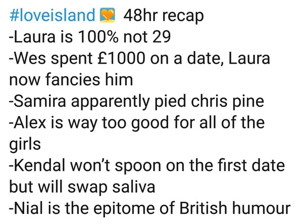 Love Island is back