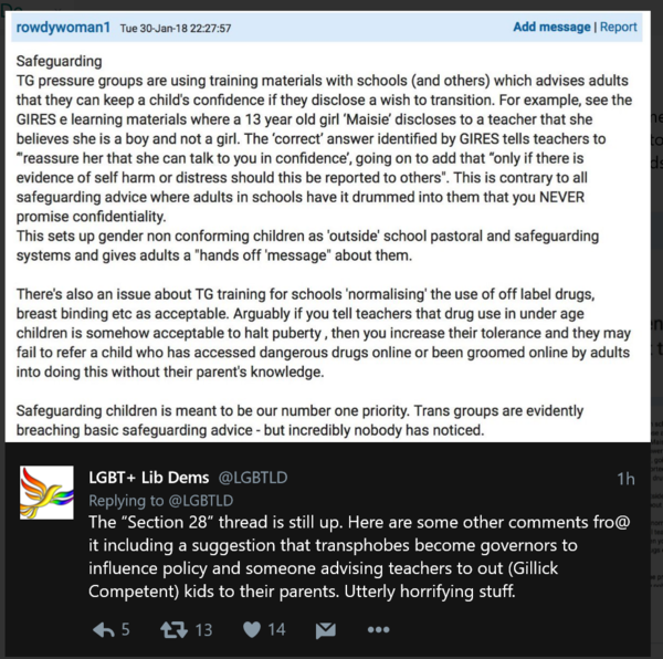 Transgender Trend Schools Resource Pack Equivalent for HR Departments