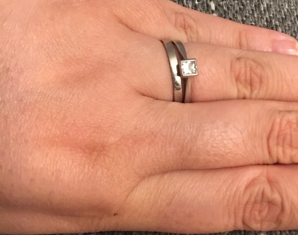 Silver wedding ring?
