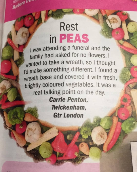 To think I might get money for a tip in a magazine?