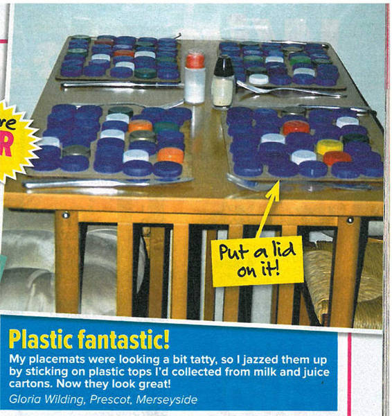 To think I might get money for a tip in a magazine?