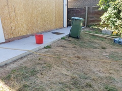 Landscaping/fixing garden slope