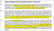 To think rapists do not belong in women’s prisons