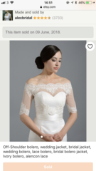 Making this wedding dress more suitable for the church
