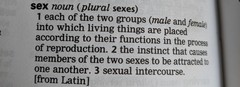 Words have meaning, definitions are important.