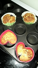 Thrifty baking discovery when 12 cakes / muffins are too much.