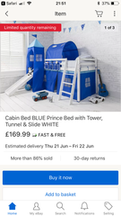 WIBU to buy my son a bed for his birthday?