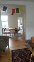 house with small patio - resale