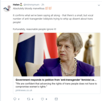 Government response to the petition...