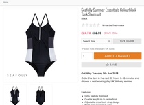 Help! Tankini or swimsuit for teen girl-and not £50