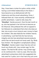 To think Mumsnet doesn't hate Instagram influencers?