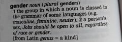 Words have meaning, definitions are important.
