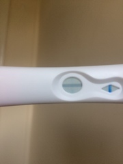 Am I pregnant? Faint line on test after an hour