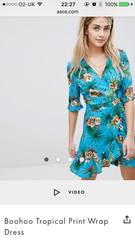 Semi see-through dress to a work do