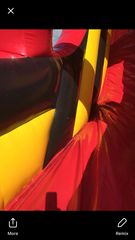 Inflatable hire (no Ts and Cs). Who is liable for damage?