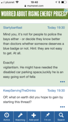 Disablism/trolling/ goading