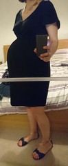 Please critique my (heavily pregnant) christening guest outfit choices for tomorrow