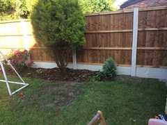 Giving the neighbour the 'nice' side of the fence