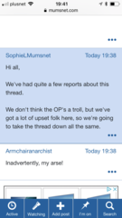 Disablism/trolling/ goading