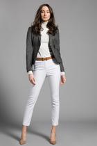 Jade Holland White Jeans