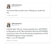 What Gets a Woman Suspended From Twitter