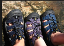AIBU to think there are no nice looking walking sandals?!