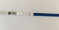 Strong lines on FRER but faint on Internet cheapie?
