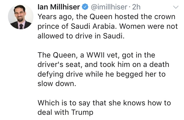Trump has left Liz waiting