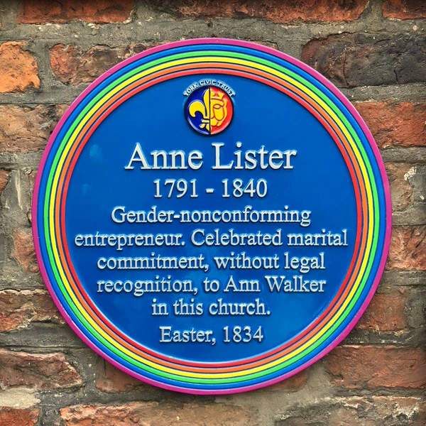 Anne Lister was not a Lesbian but 'Gender Non-Conforming.'
