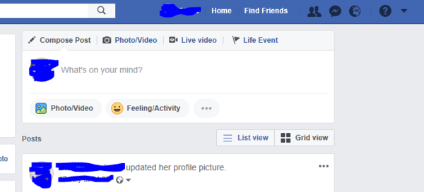 Profile picture and cover photo not showing at the top of page