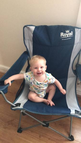 To clap my hands and skip about in a elephantine manner?