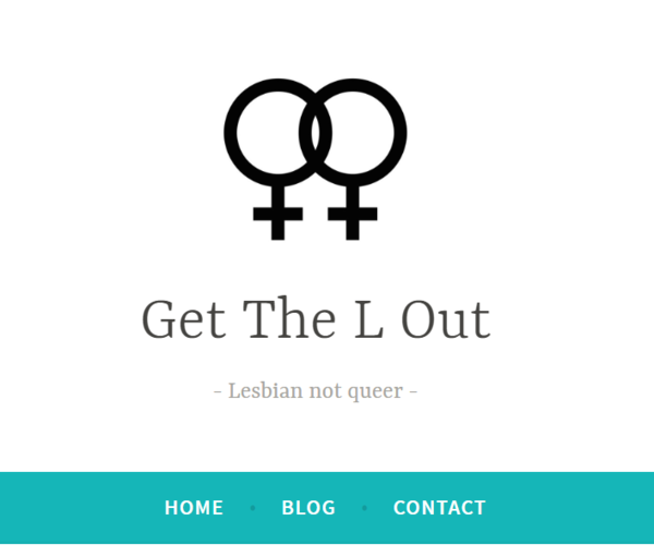 Lesbians protest at London Pride #getthelout