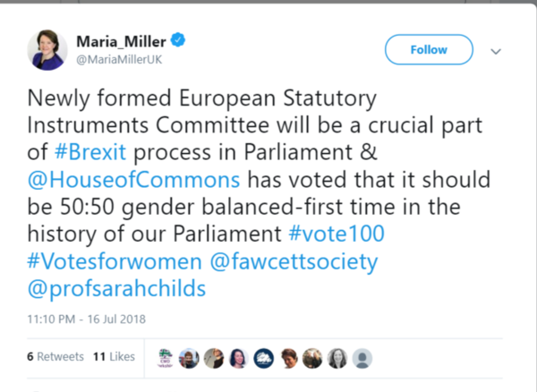 Your comments for Penny Mordaunt