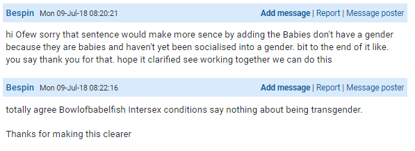 Transwomen were 'coercively and violently' assigned male at birth.