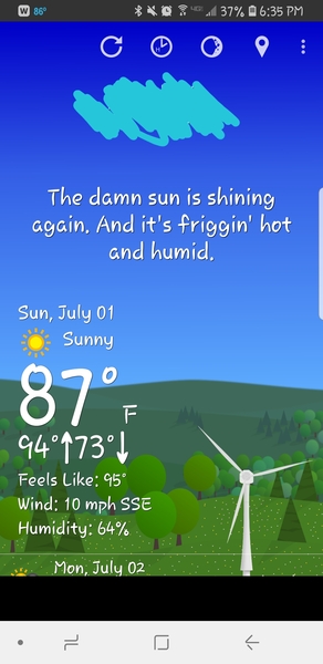 What's your heat-o-meter where you are?