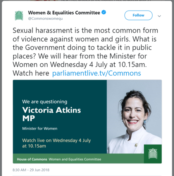 Penny Mordaunt MP: Trans women are women, that is the starting point for this consultation.
