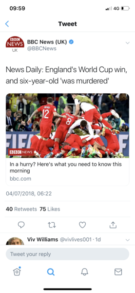 To wonder why there's not been more news coverage *trigger warning*