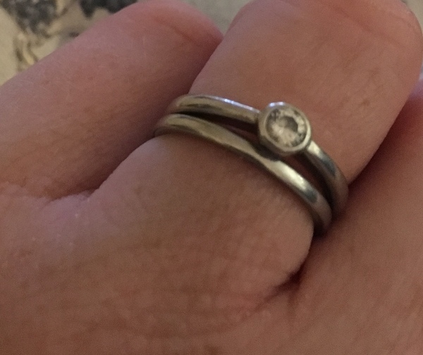 Wedding ring dilema show me yours