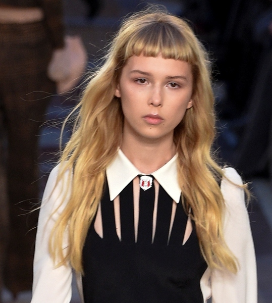 To ask if fringes are officially out of fashion?
