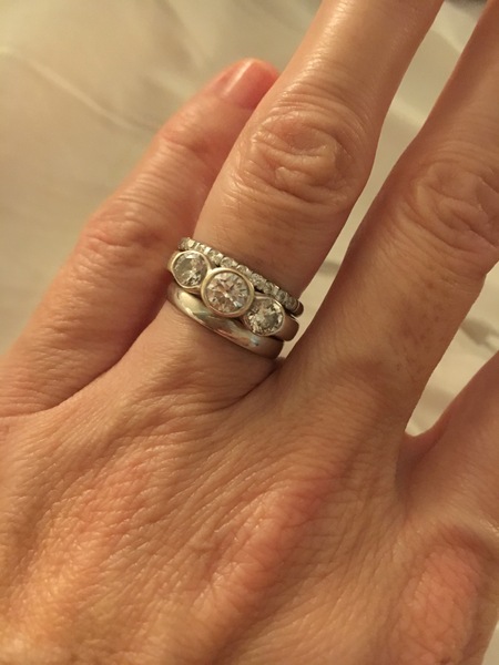 Wedding ring dilema show me yours