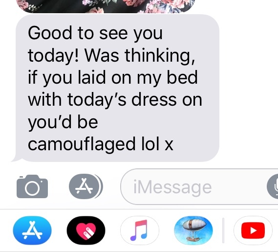 Annoying guy doesn’t seem to get the message