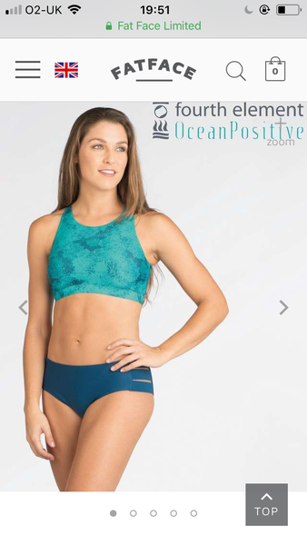 Braving a bikini