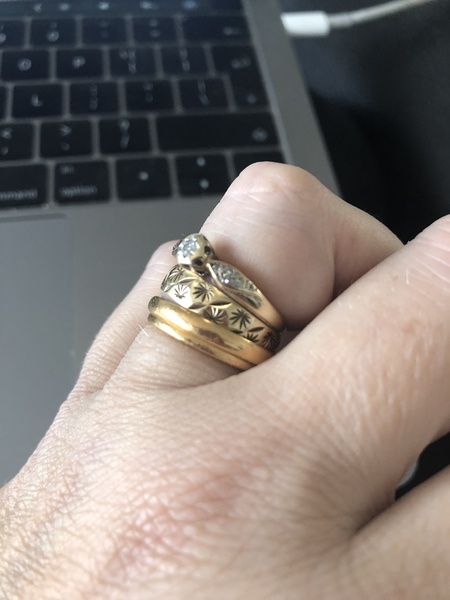 Wedding ring dilema show me yours