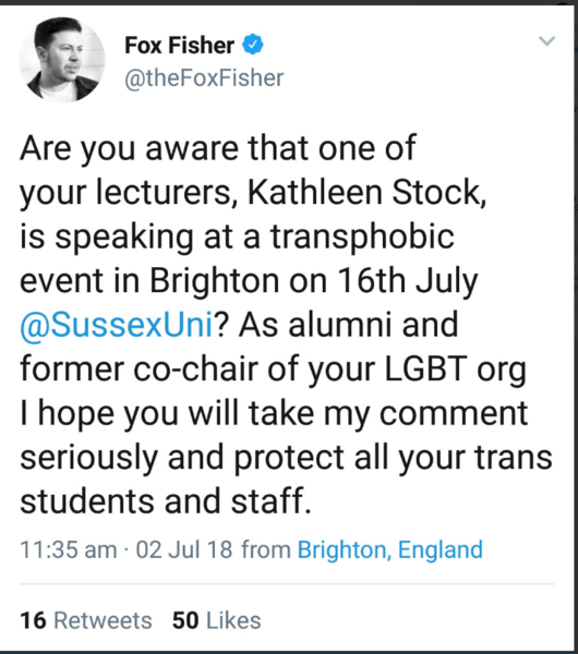 Great piece by academic Kathleen Stock (mentions MN)