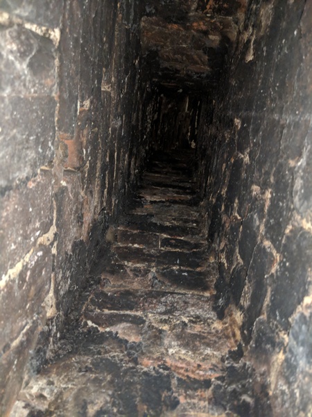 Mystery, cat disappeared. Chimney?